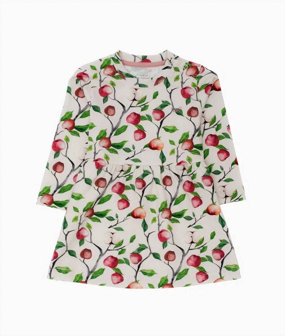 NEW LIVLY girl's apple orchard lotta dress in natural